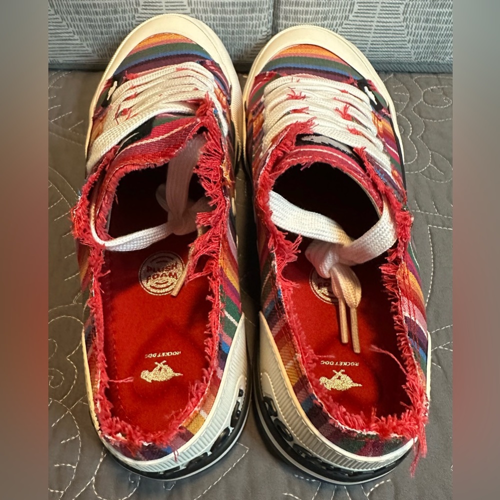 Rocket Dog Women’s Jazzin Stripe Sneakers NWT Size 8.5 - Picture 5 of 10